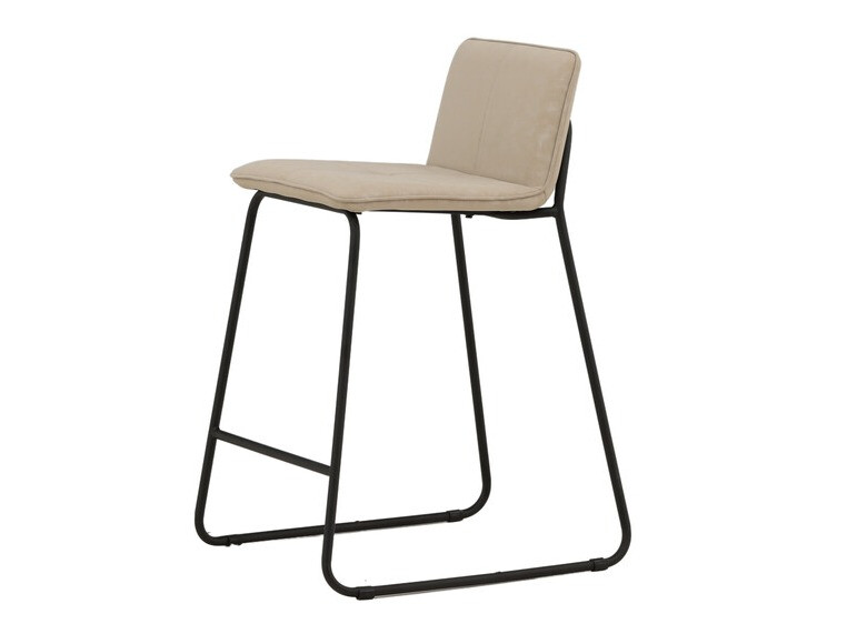 Taburete alto Dallas 3235 (Beige + Negro)