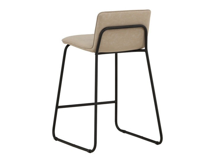Taburete alto Dallas 3235 (Beige + Negro)
