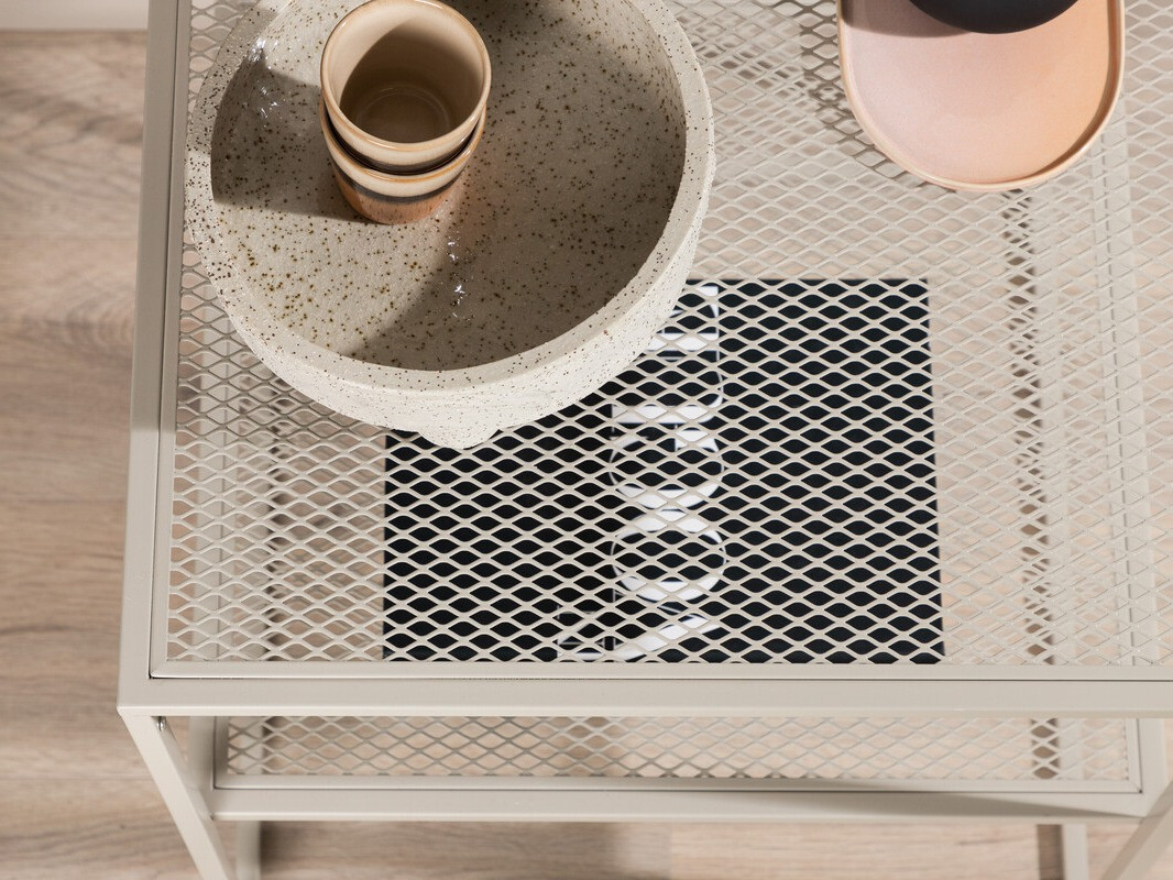 Mesa auxiliar Dallas 3237 (Beige)