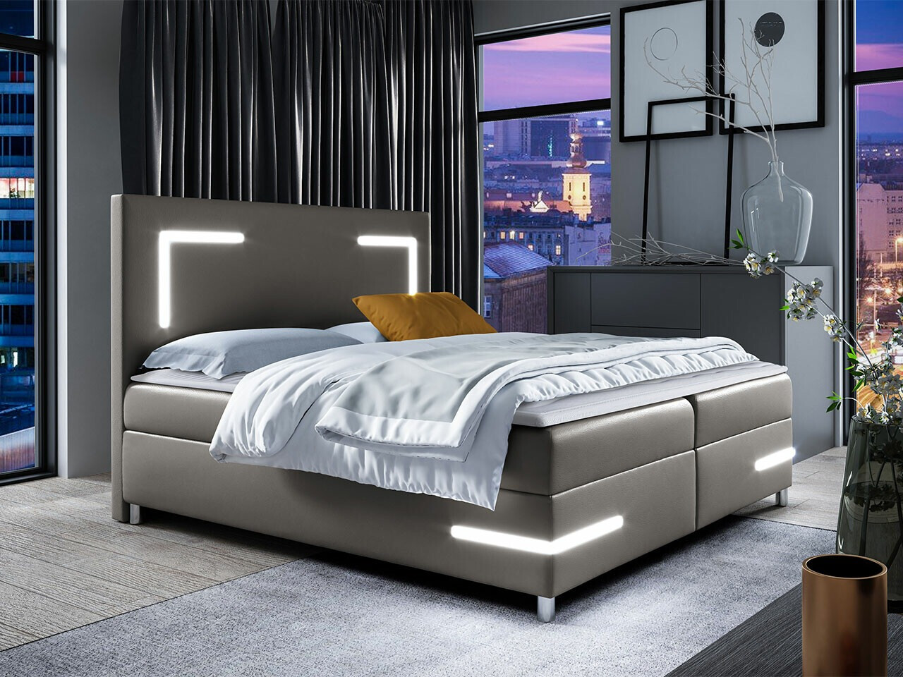 Cama continental Baltimore 173 (Madryt 190)