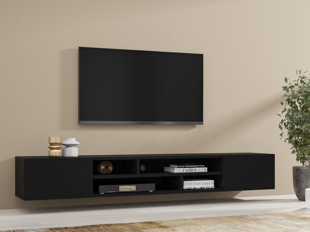 Mueble TV Mondalo 100 (Negro mate)