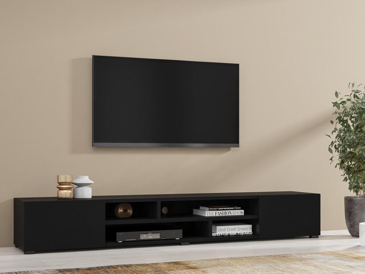 Mueble TV Mondalo 100 (Negro mate)