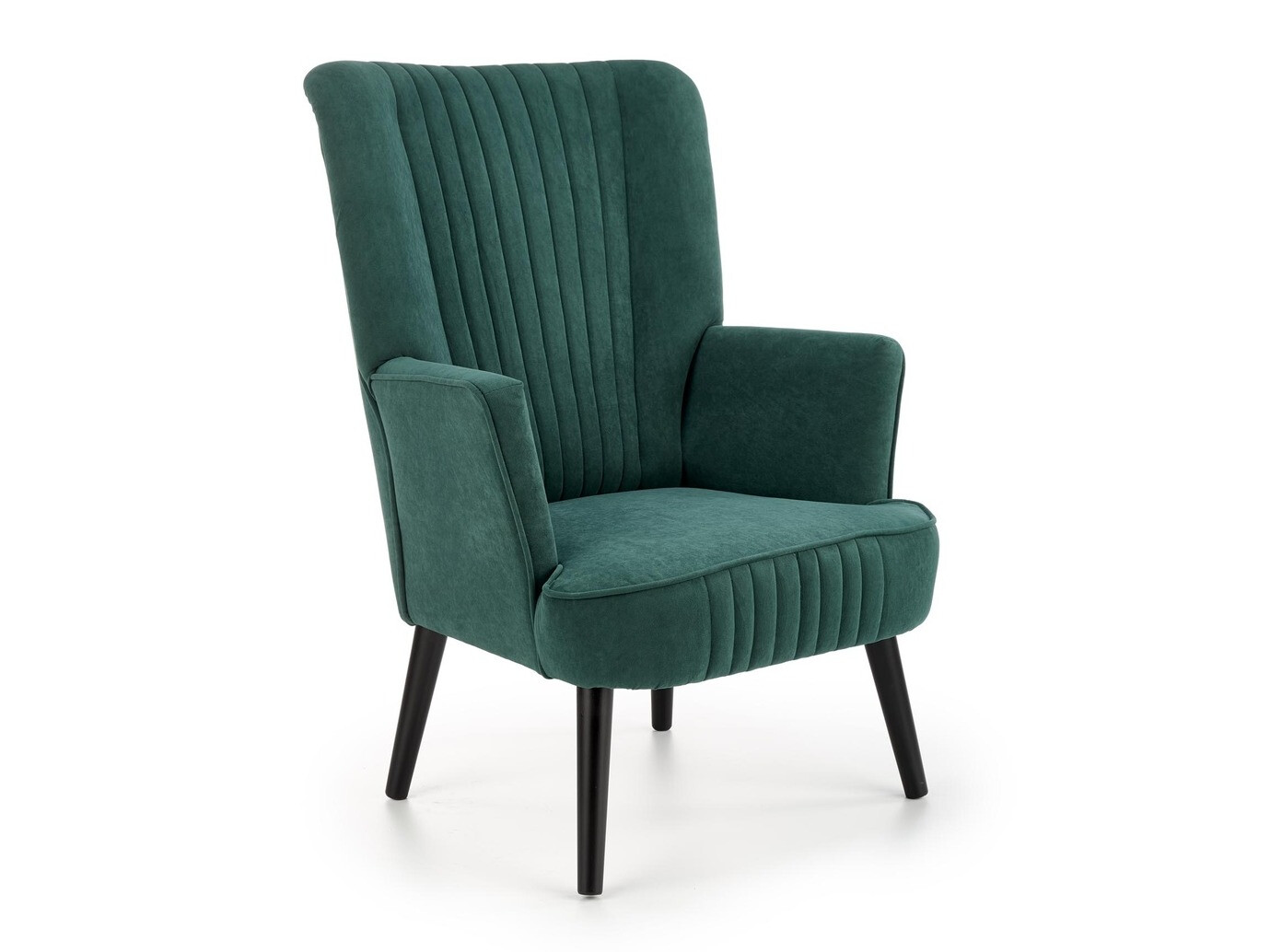 Sillón Houston 955 (Verde oscuro + Negro)