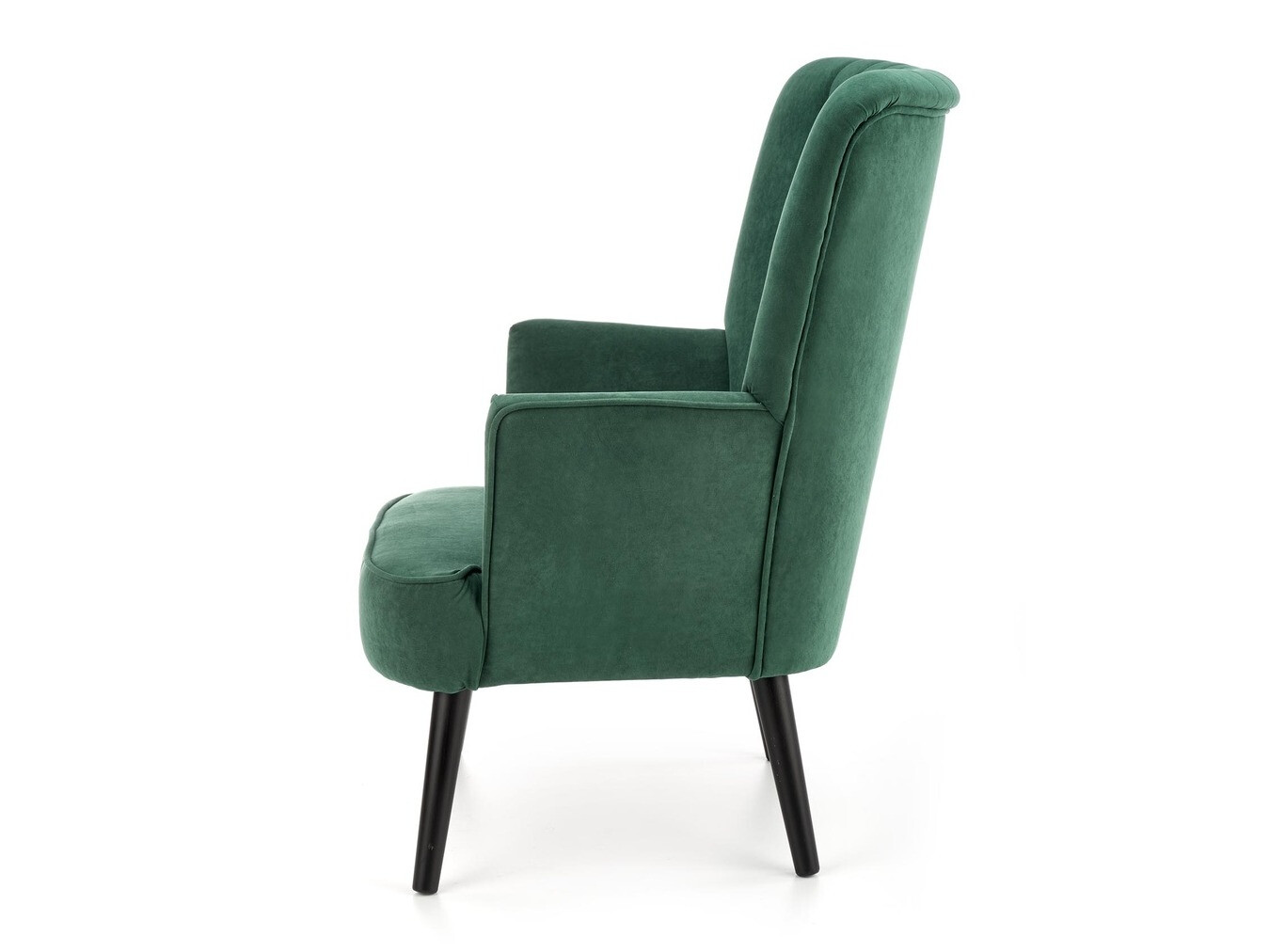 Sillón Houston 955 (Verde oscuro + Negro)