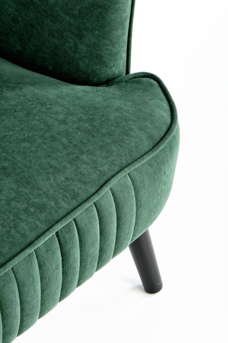 Sillón Houston 955 (Verde oscuro + Negro)