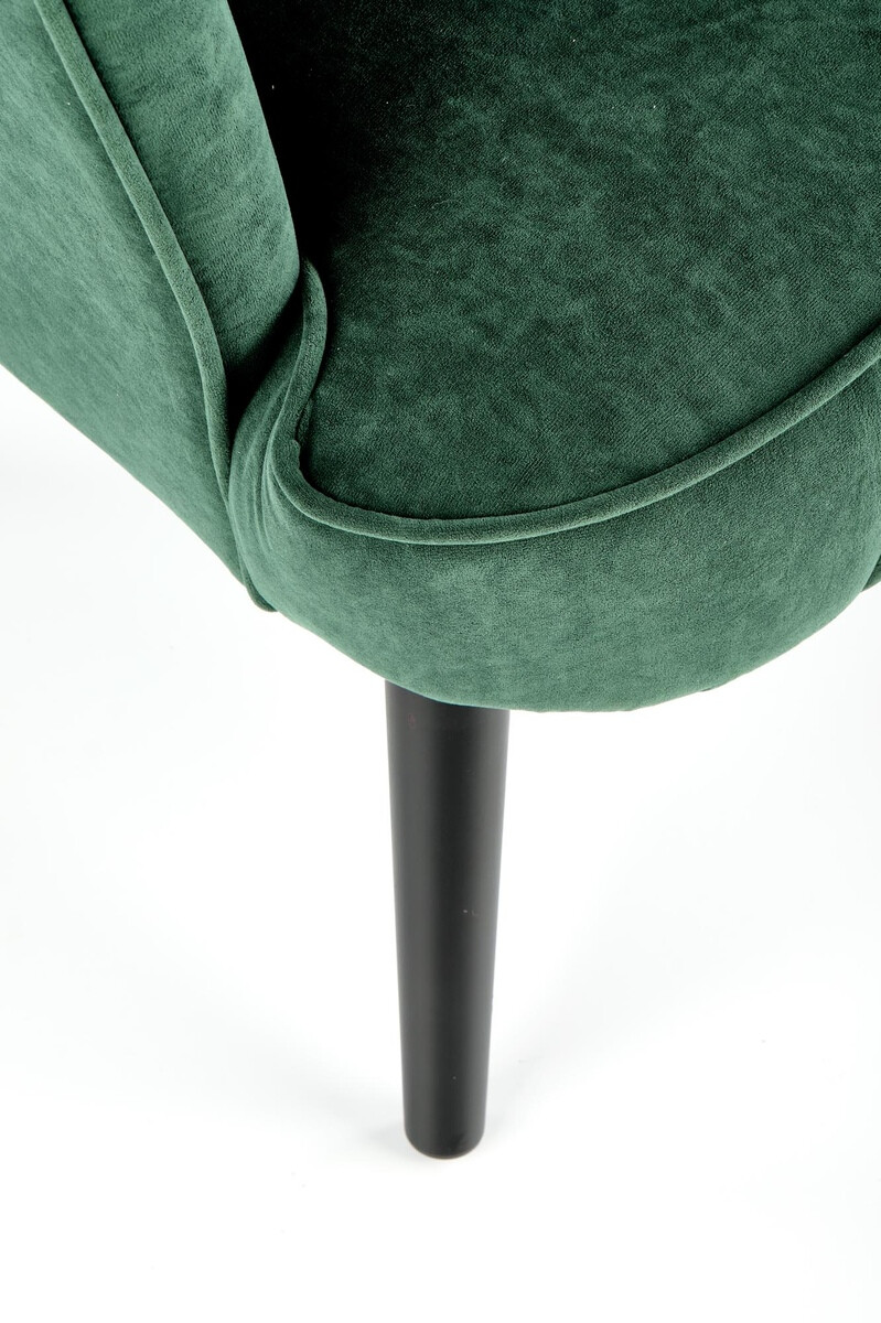 Sillón Houston 955 (Verde oscuro + Negro)