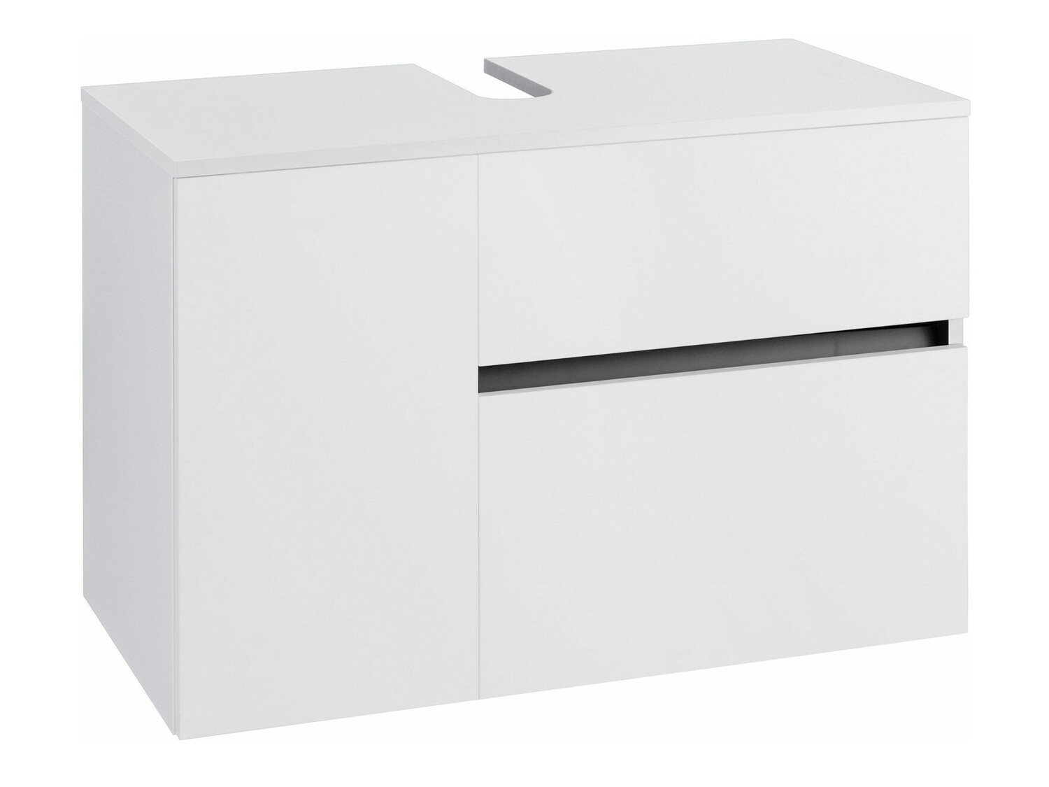 Armario de baño colgante para lavabo Soncamu 107 (Blanco)