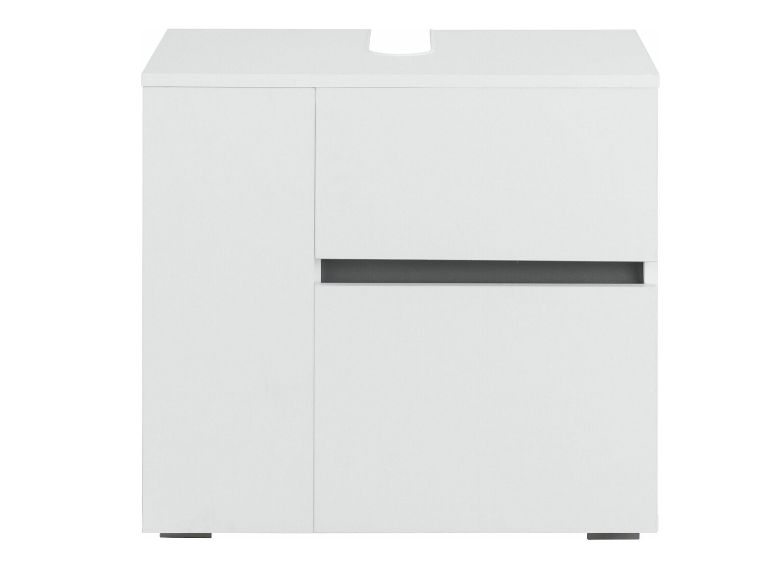 Armario de baño de pie para lavabo Soncamu 108 (Blanco)