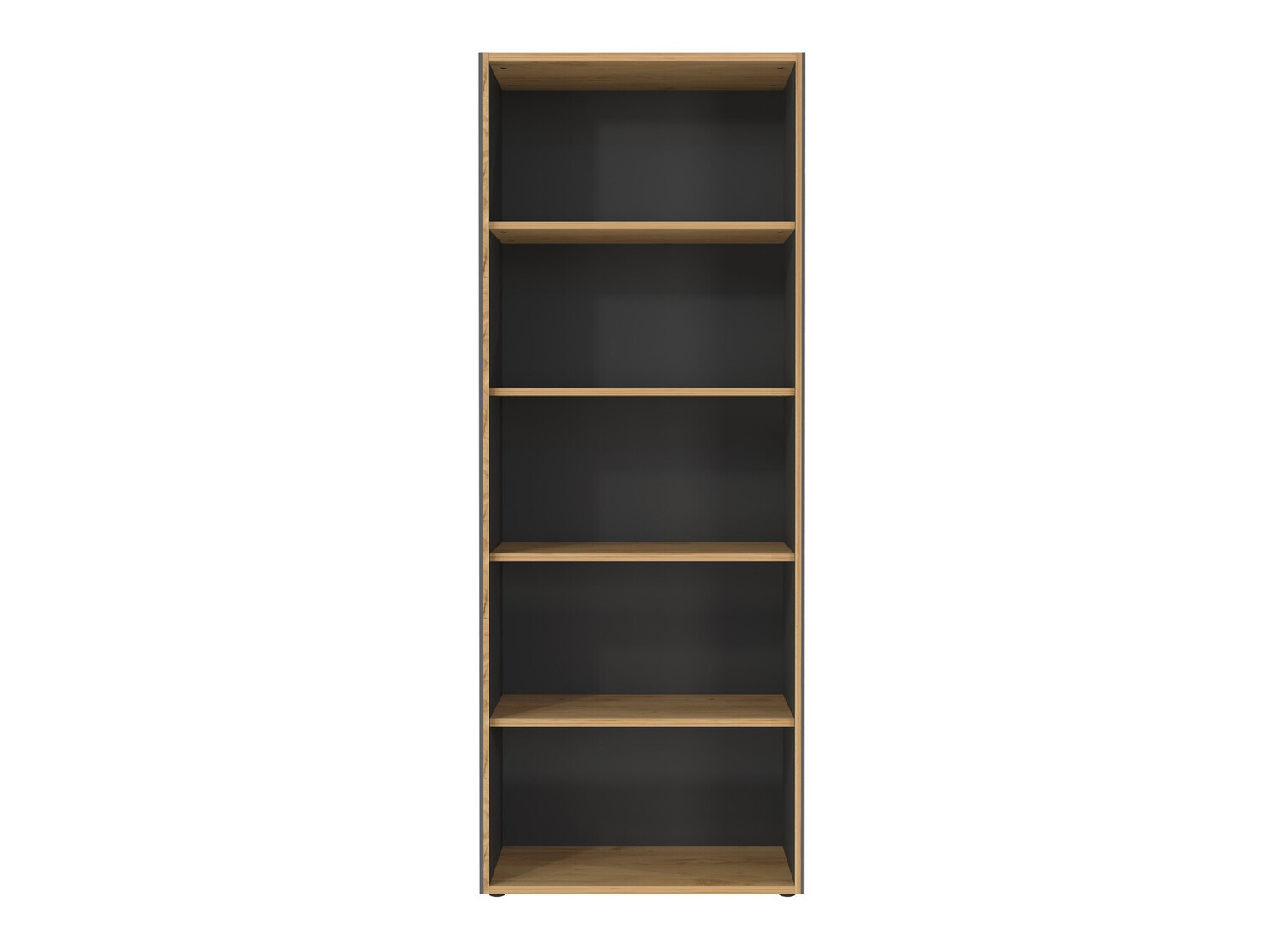 Estantería Fivcalu 105 (Navarra roble + Grafito)