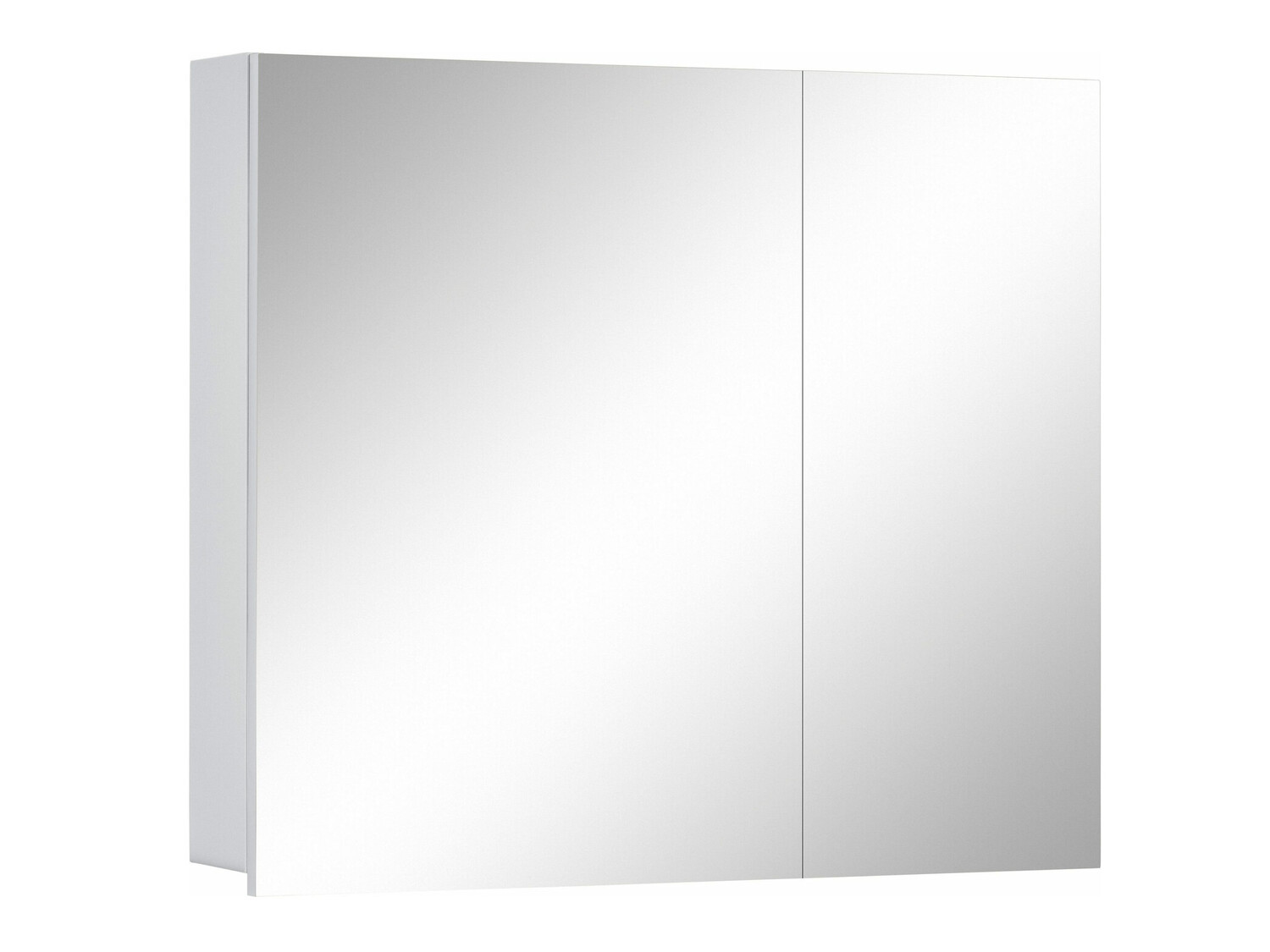 Mueble con espejo para baño Soncamu 104 (Blanco)