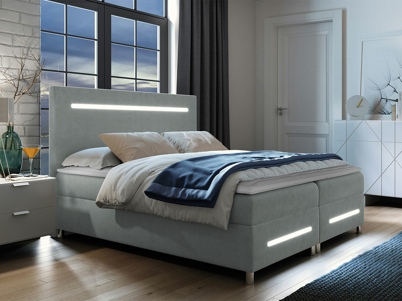 Cama continental Baltimore 174 (Fresh 33)