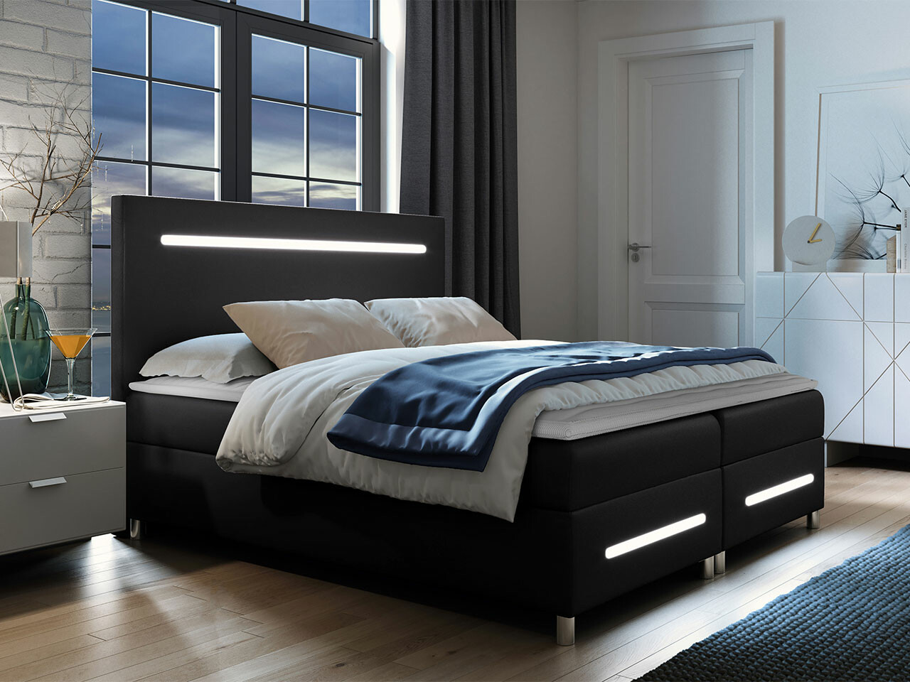 Cama continental Baltimore 174 (Soft 011)