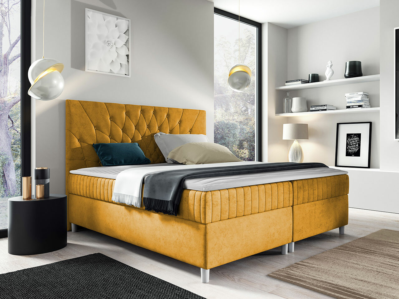 Cama continental Baltimore 175 (Manila 32)