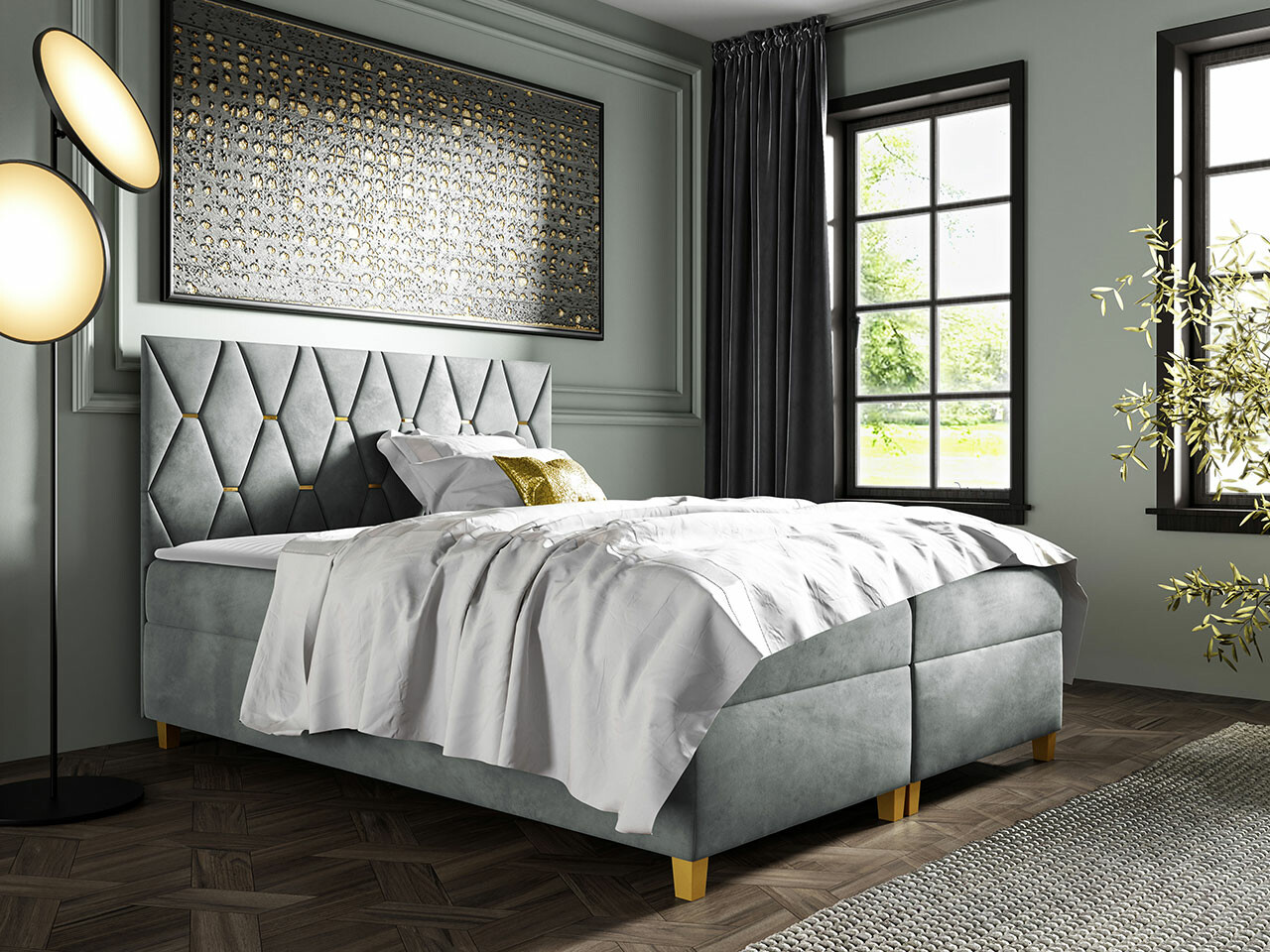 Cama continental Baltimore 176 (Fresh 33)