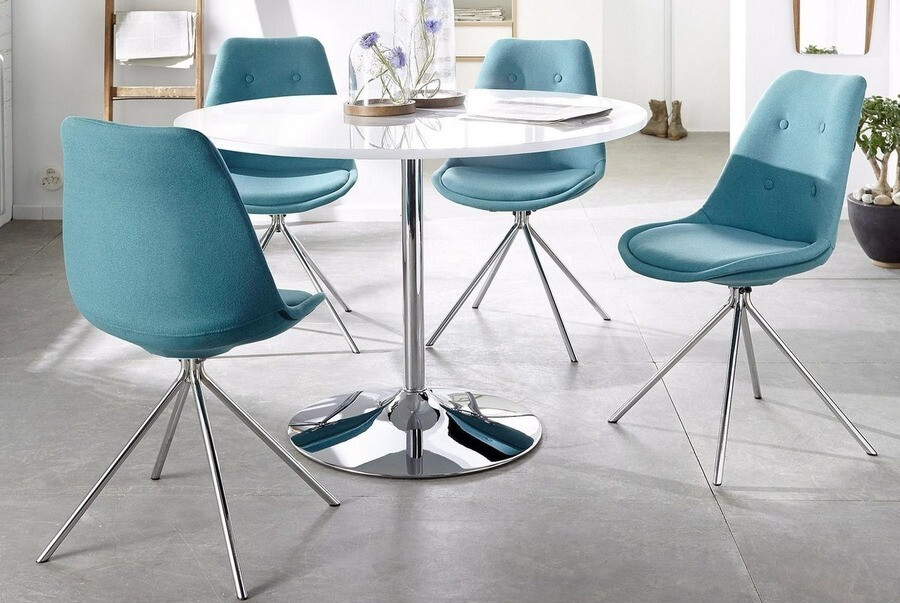 Mesa Denton 929 (Blanco brillante)