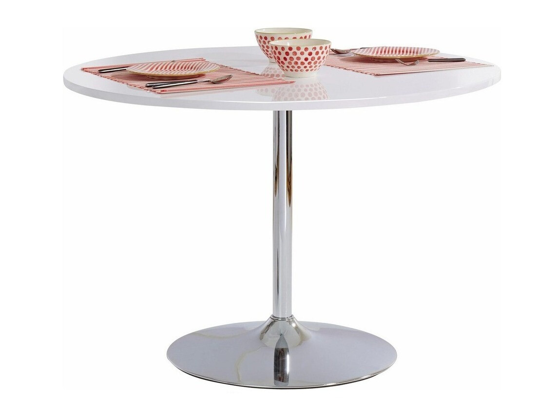 Mesa Denton 929 (Blanco brillante)