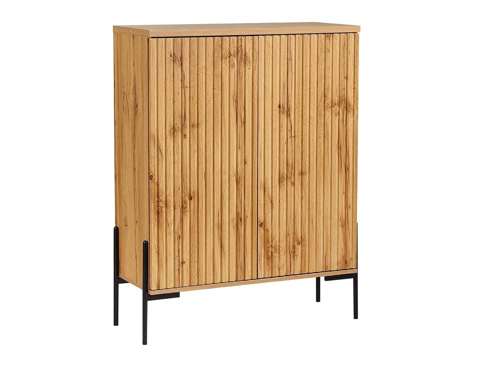 Aparador Denton 1022 (Negro + Roble wotan)