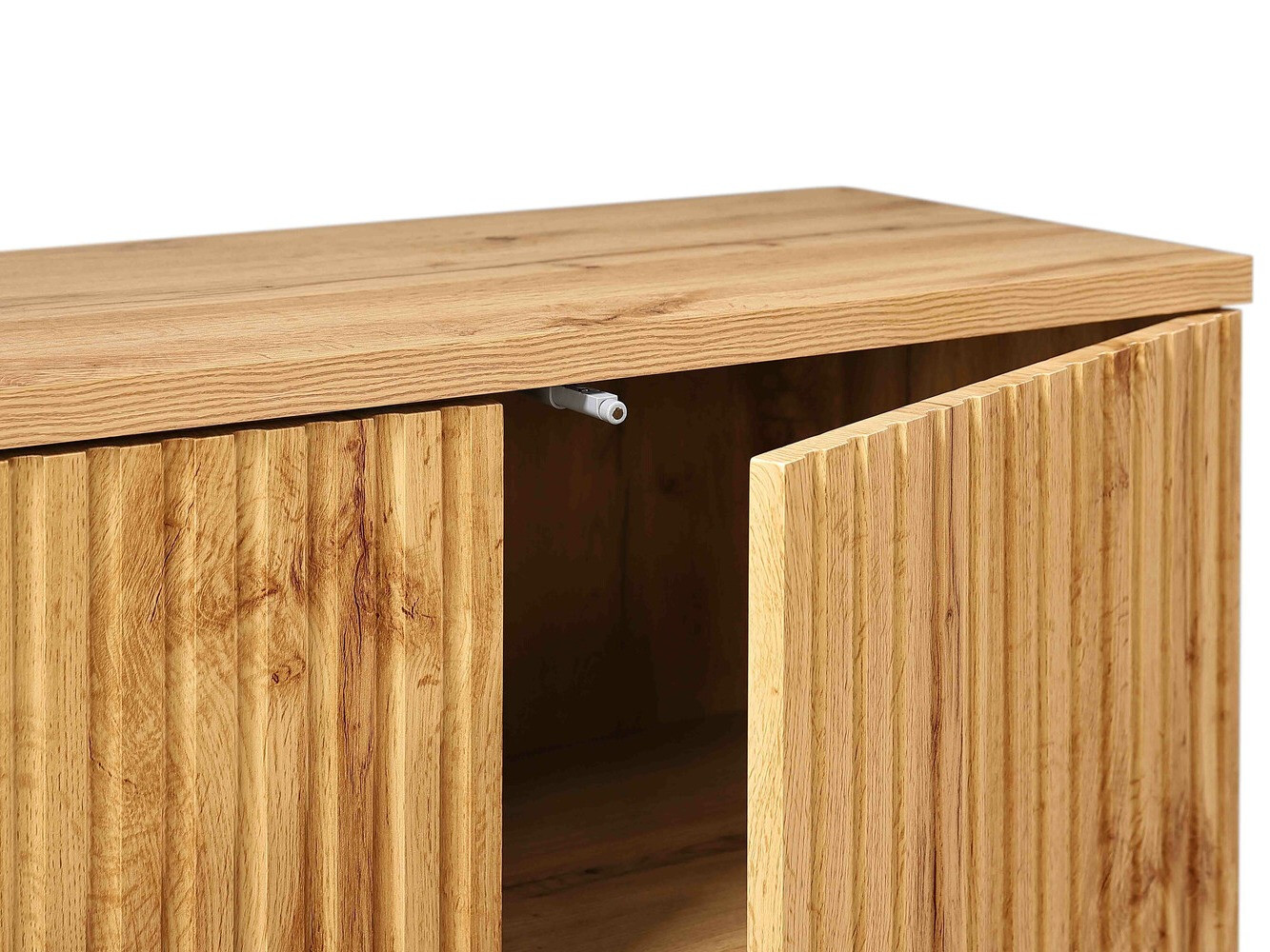 Aparador Denton 1022 (Negro + Roble wotan)