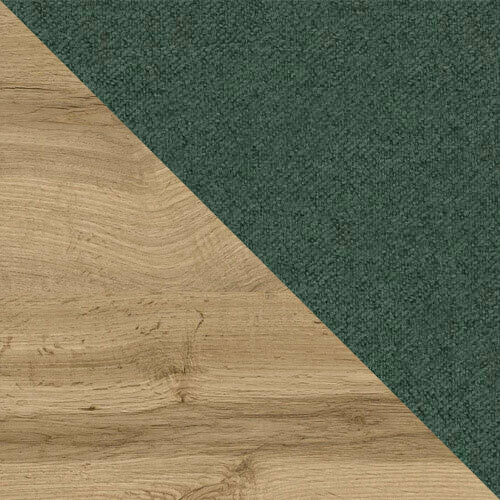 Cama continental Baltimore 182 (Roble wotan + Faro 7)