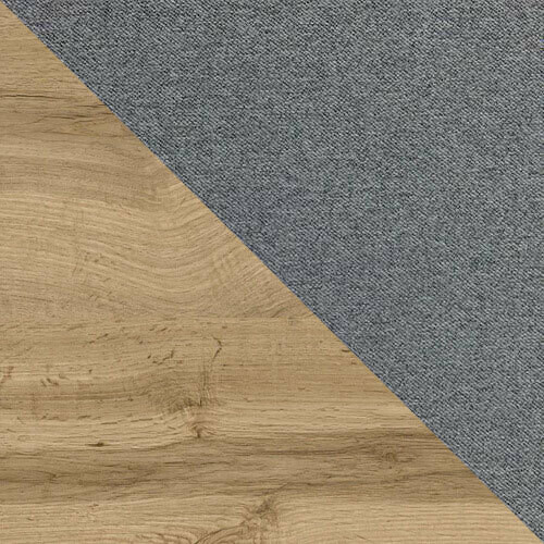 Cama continental Navis I (Roble wotan + Faro 4)