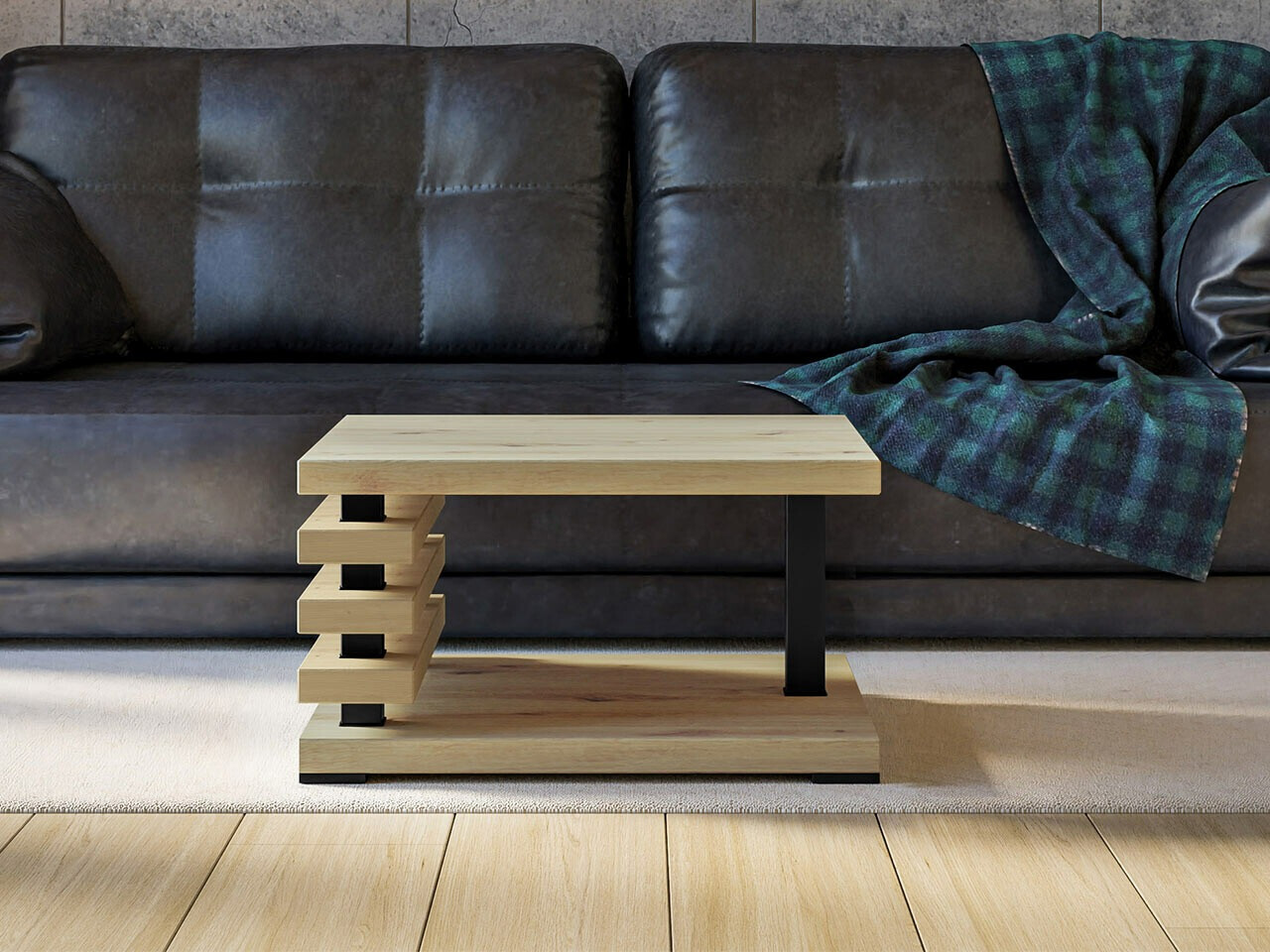 Mesa de centro Goodyear 122 (Roble Artisan)