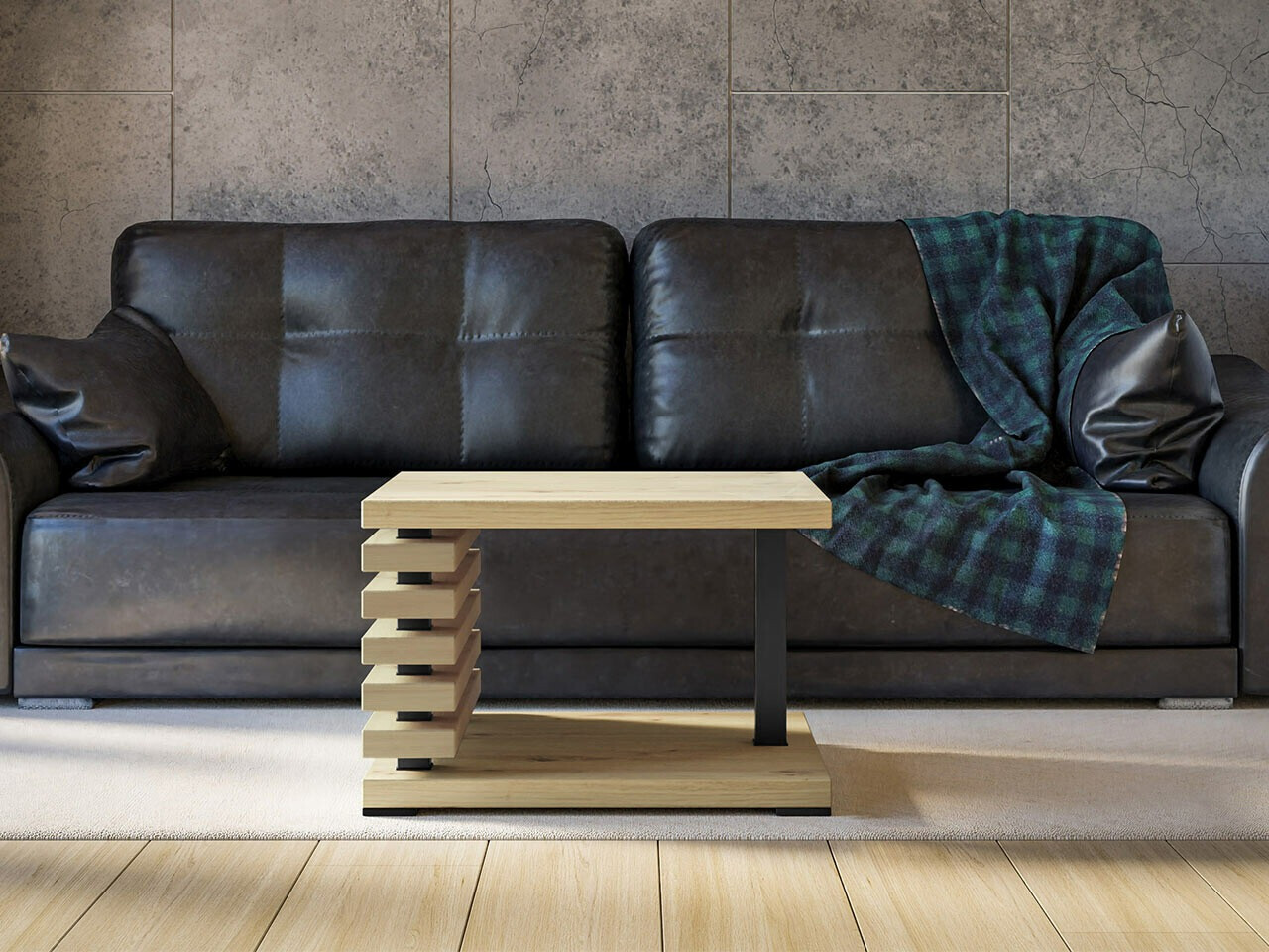 Mesa de centro Goodyear 123 (Roble Artisan)