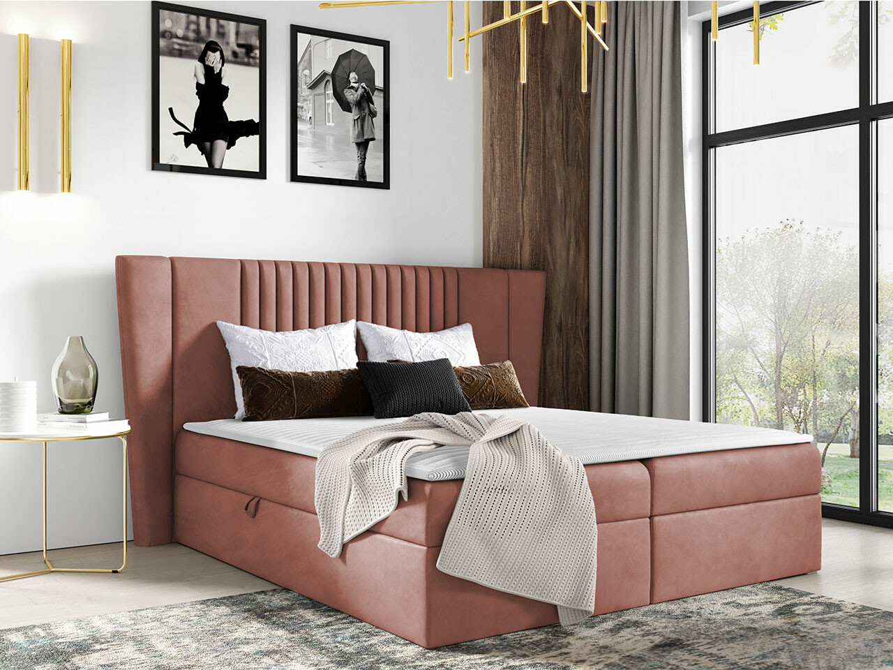 Cama continental Fenestra (Magic Velvet 2258)