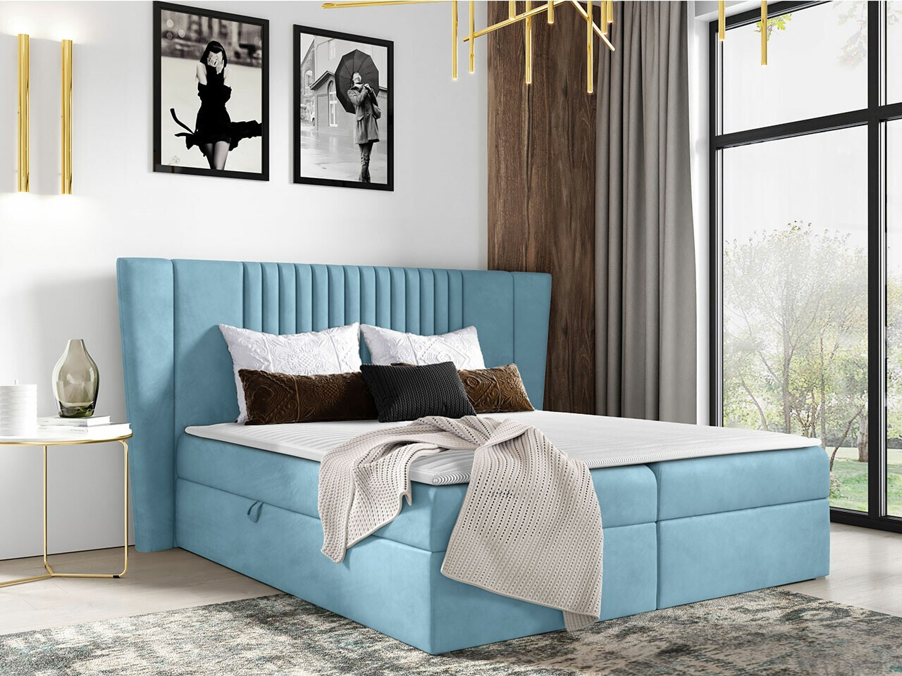 Cama continental Fenestra (Magic Velvet 2260)