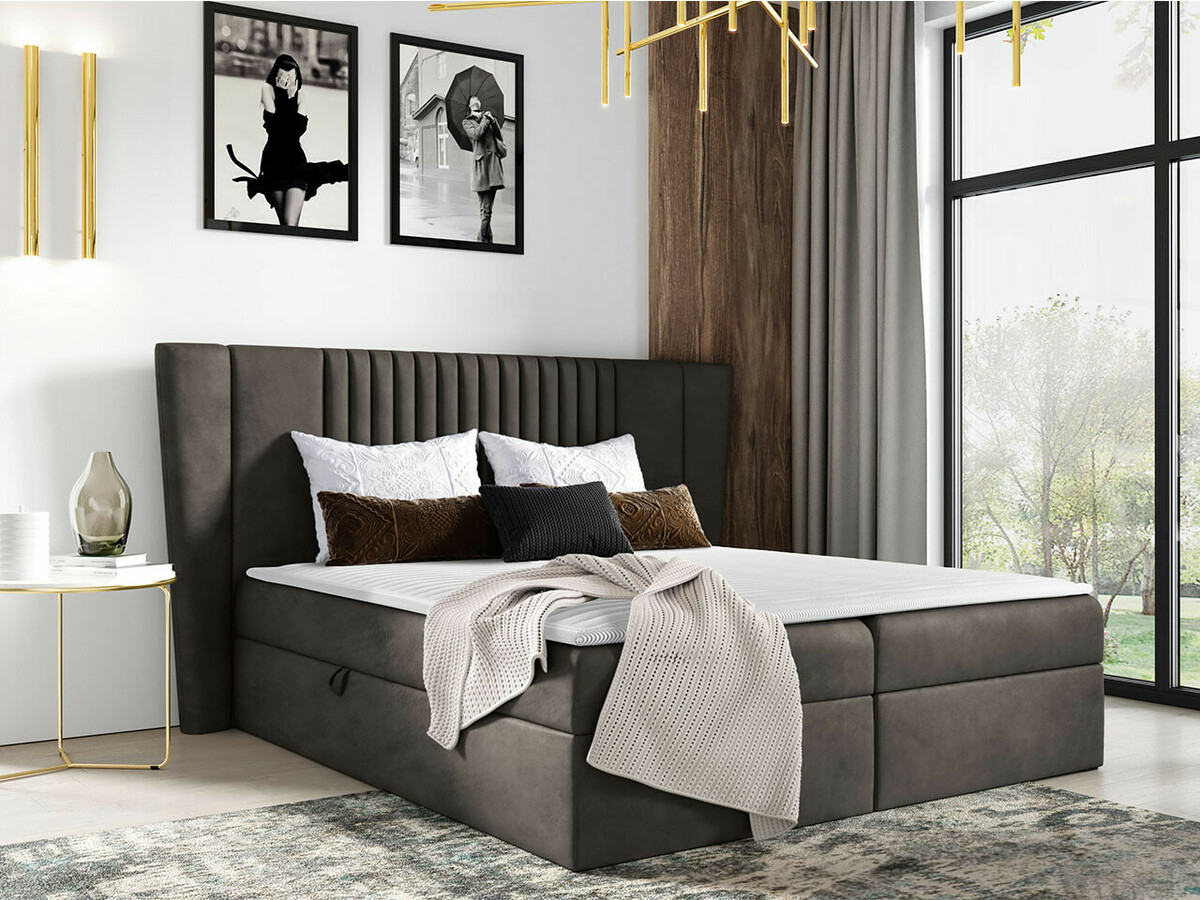 Cama continental Baltimore 184 (Magic Velvet 2273)