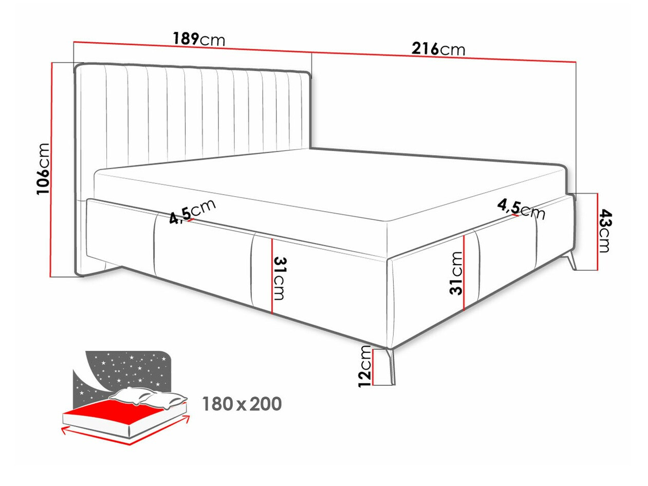 Cama ComfiDream Onana (Fresh 01)