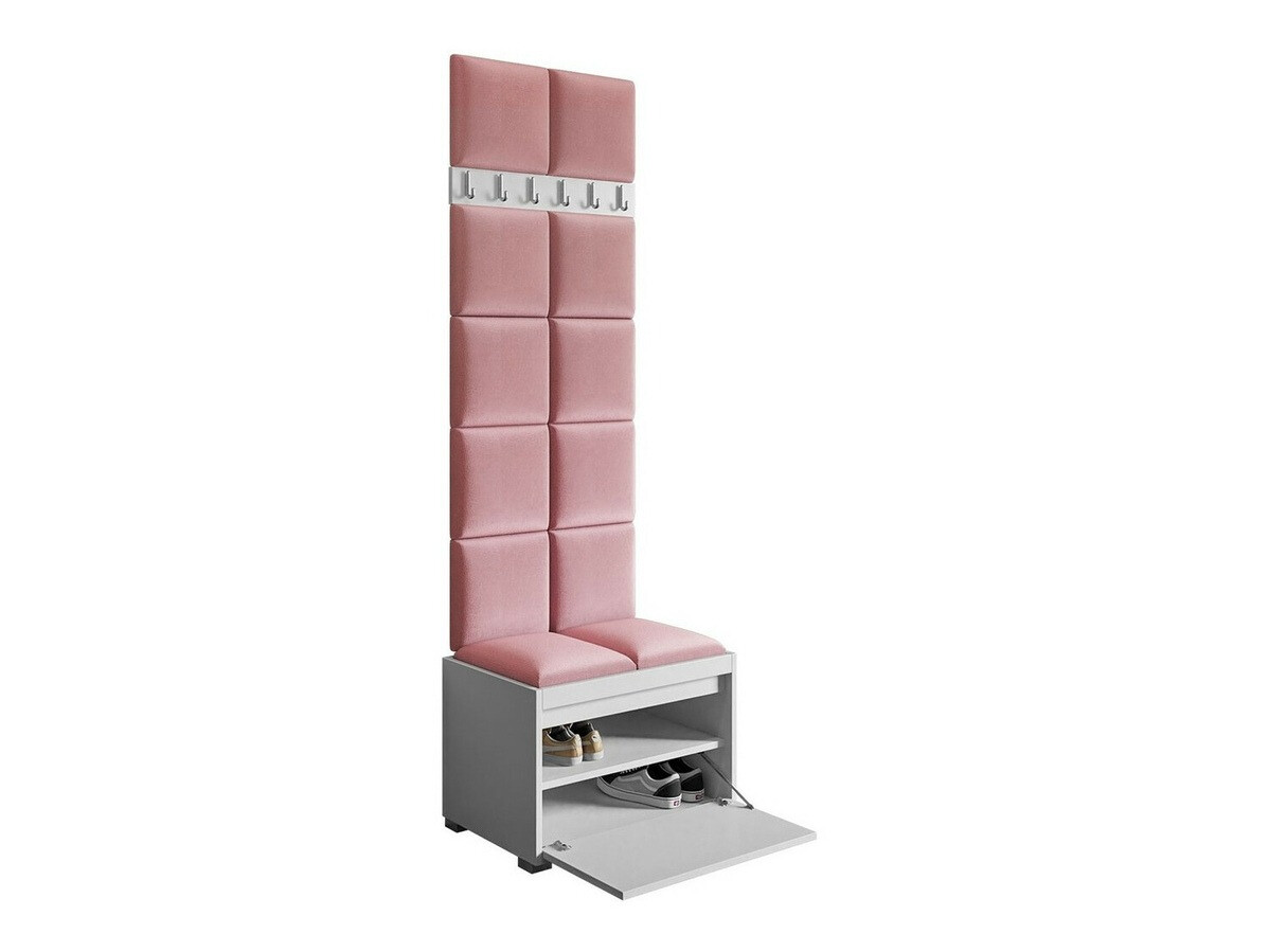 Conjunto para recibidor Comfivo 395 (Blanco + Manila 32)