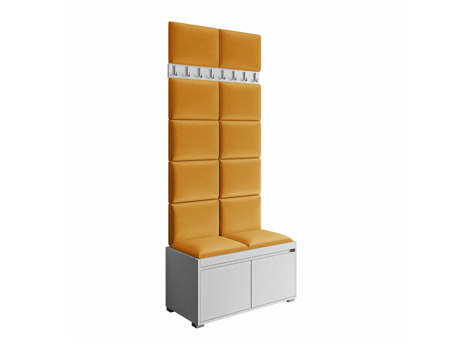 Conjunto para recibidor Comfivo Pinus IV (Blanco + Manila 32)