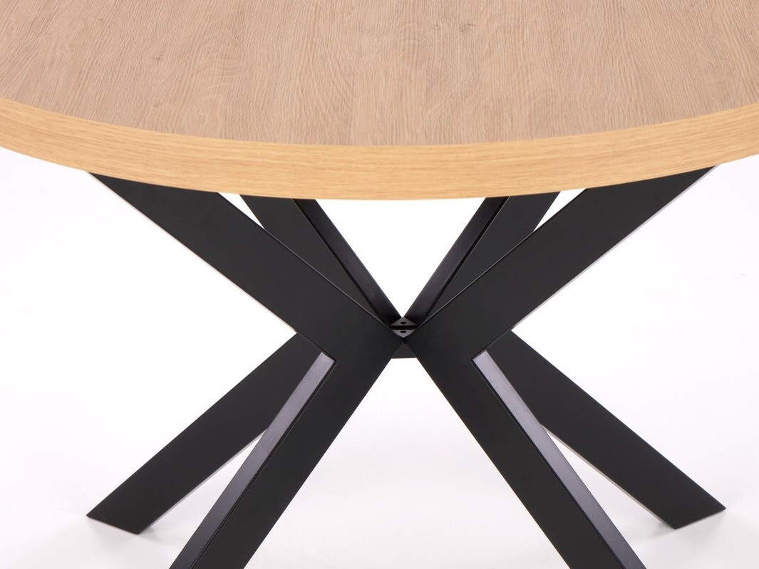 Mesa Houston 1495 (Roble dorado + Negro)