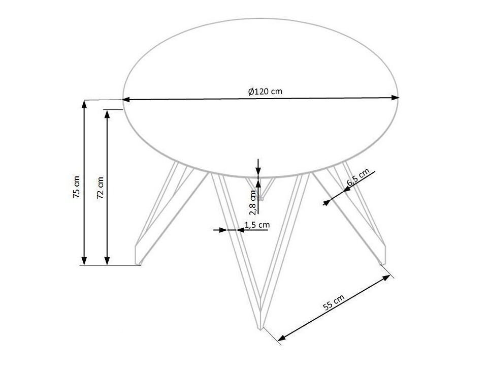 Conjunto de mesas y sillas para comedor Houston 736