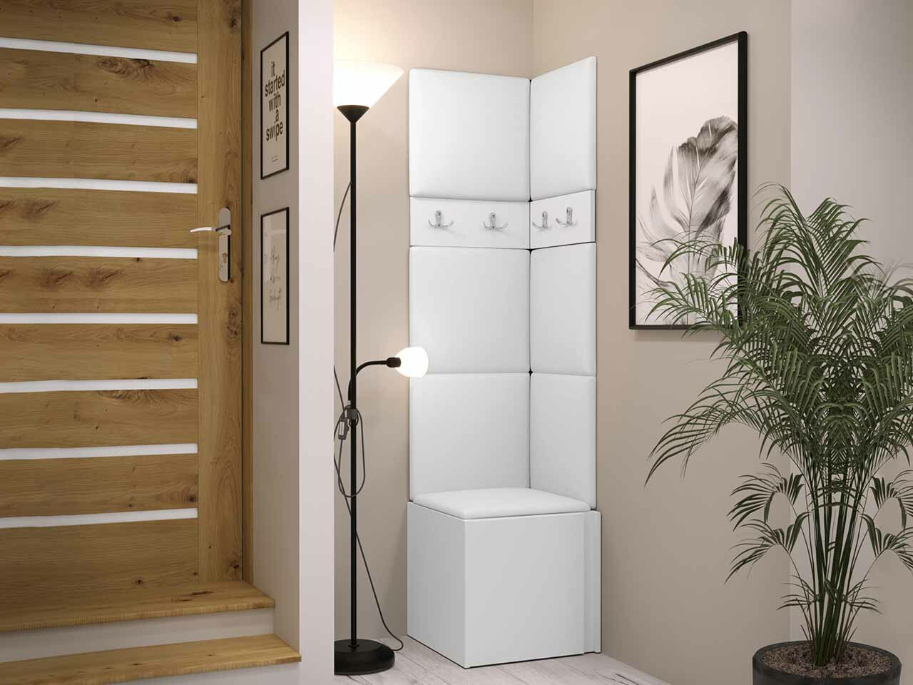 Conjunto para recibidor Hartford 347 (Blanco)