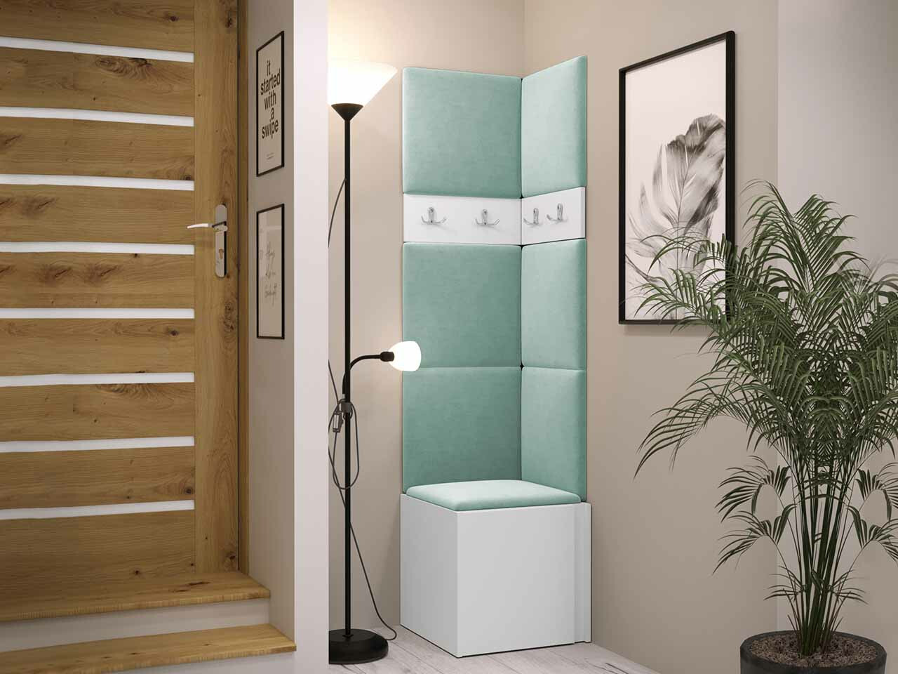 Conjunto para recibidor Hartford 347 (Blanco)