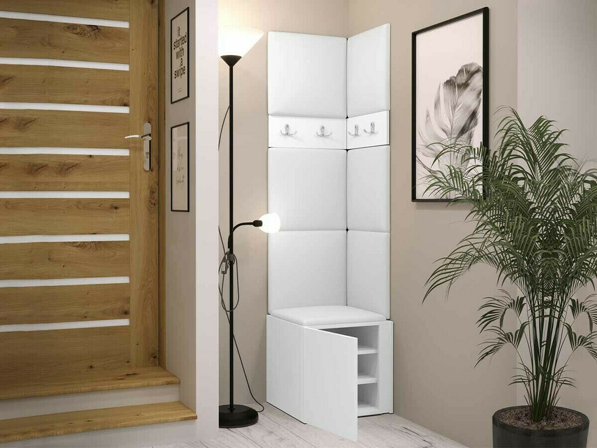 Conjunto para recibidor Hartford 347 (Blanco)