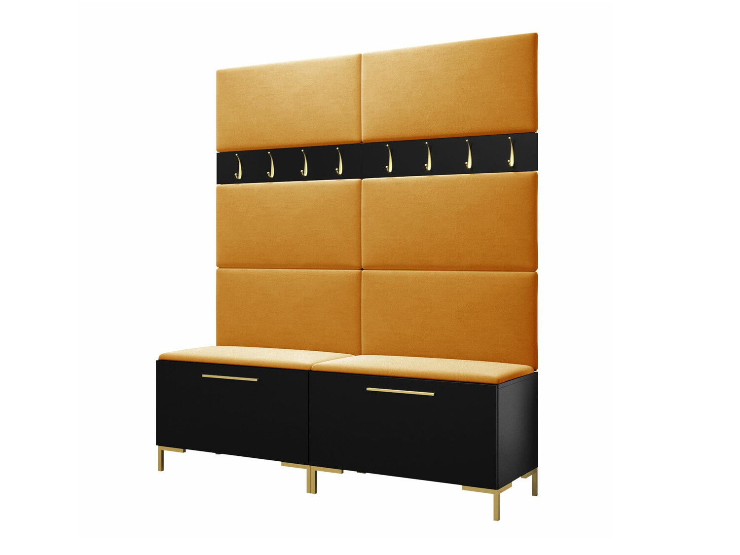 Conjunto para recibidor Nomal II (Negro)