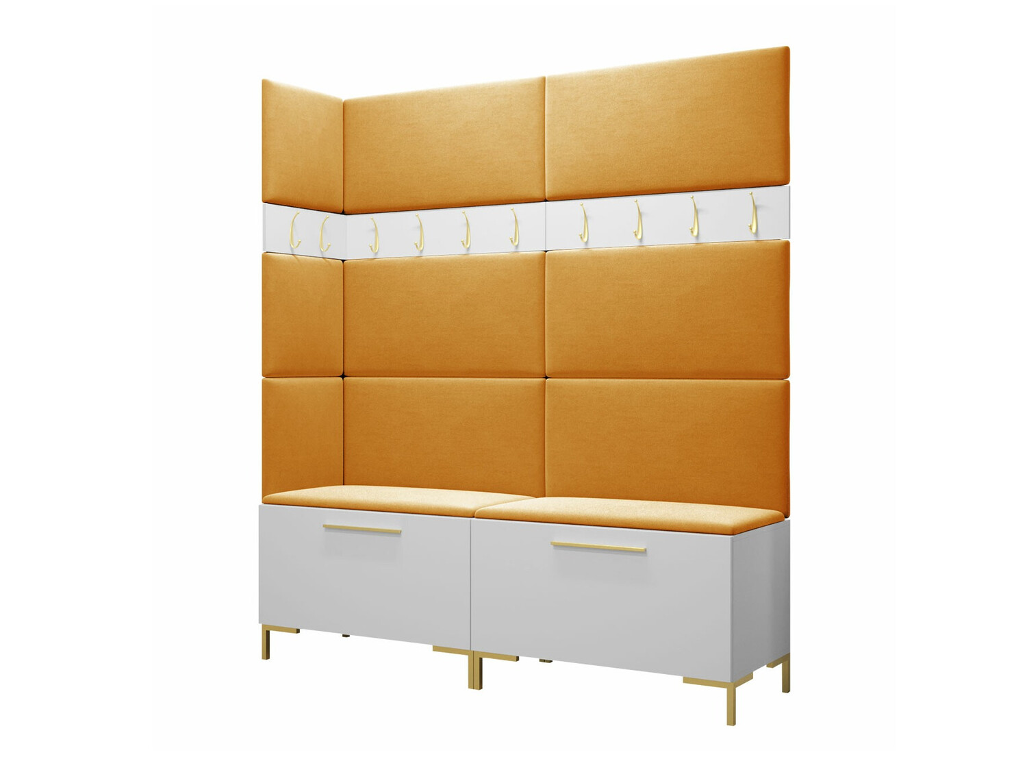 Conjunto para recibidor Nomal V (Blanco)