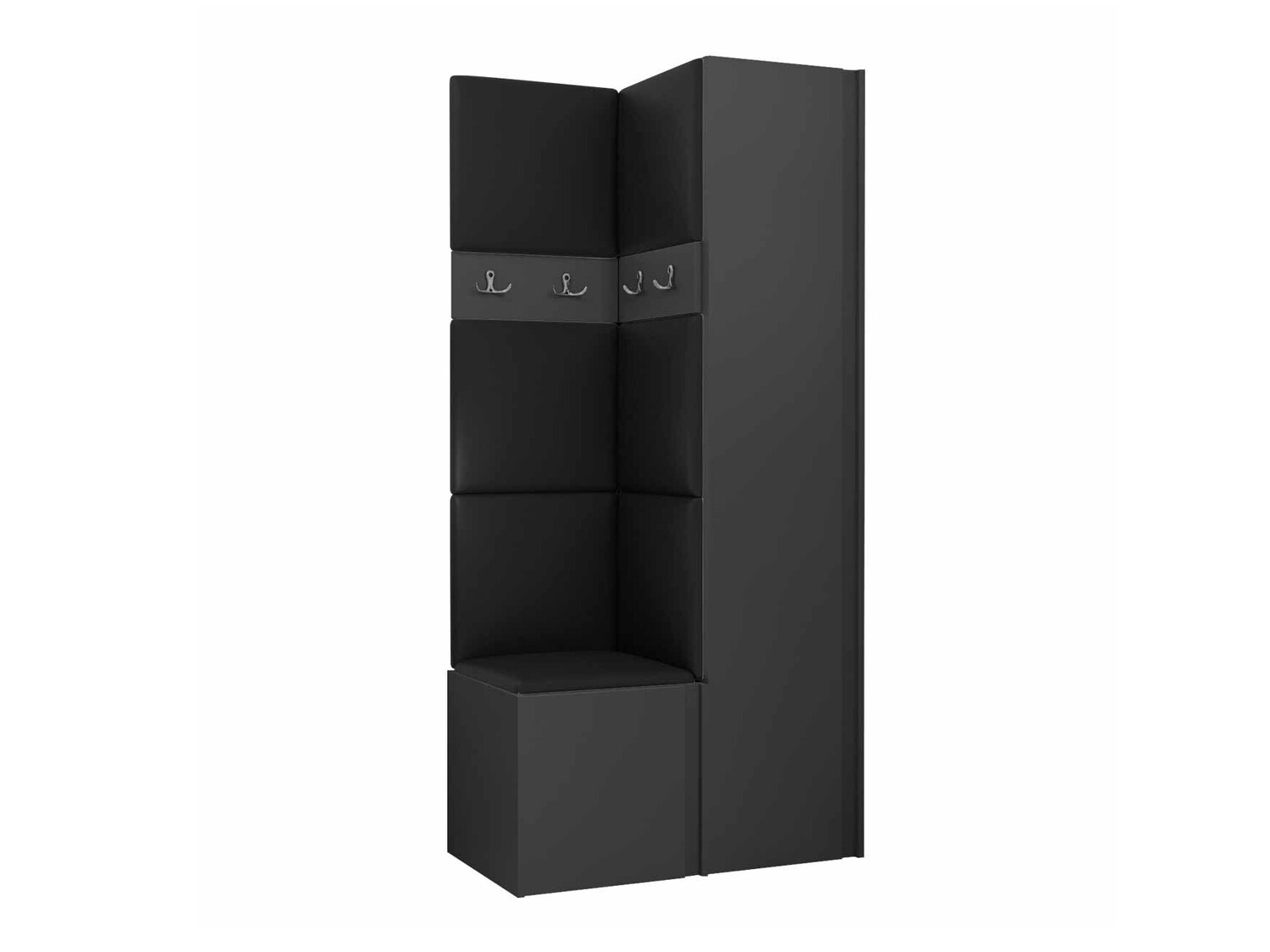 Conjunto para recibidor Pinis XXIV (Cuero ecológico Soft 011)