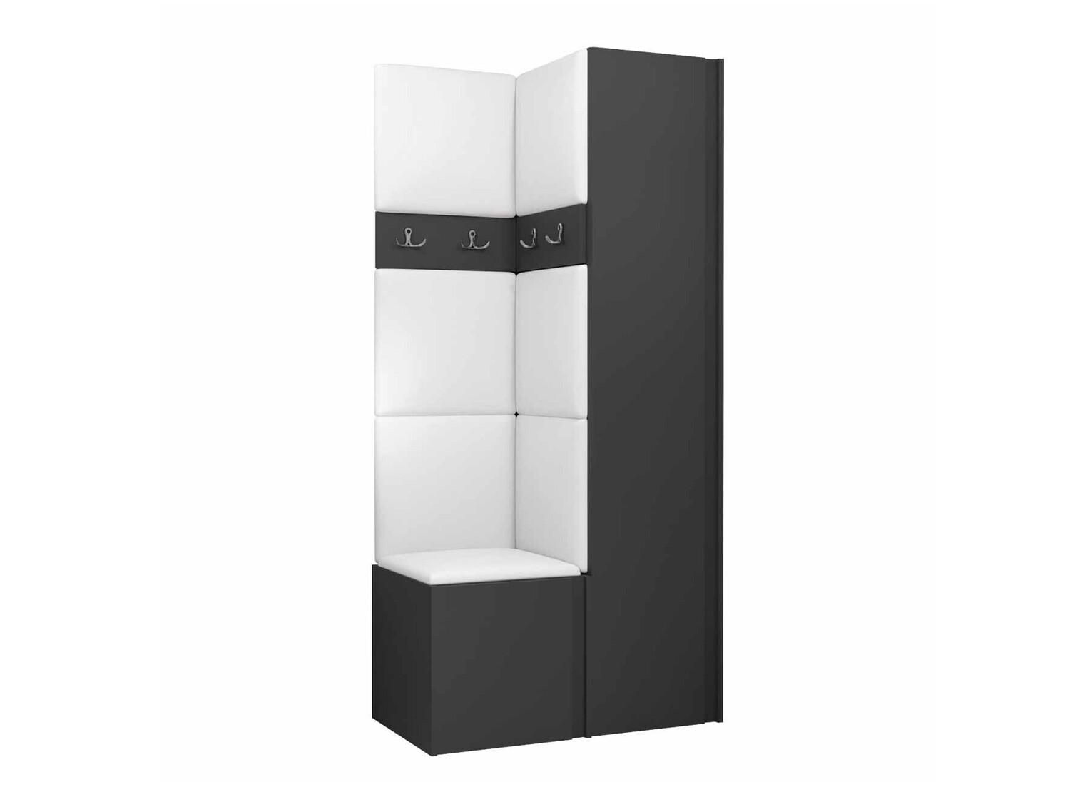Conjunto para recibidor Pinis XXIV (Cuero ecológico Soft 017)