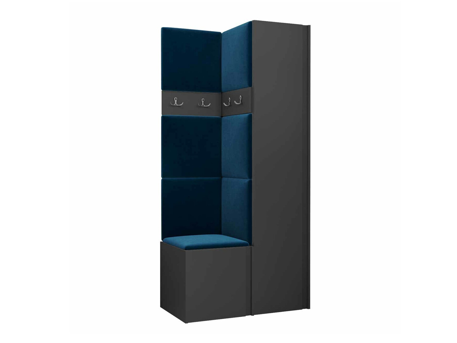 Conjunto para recibidor Pinis XXIV (Grafito)