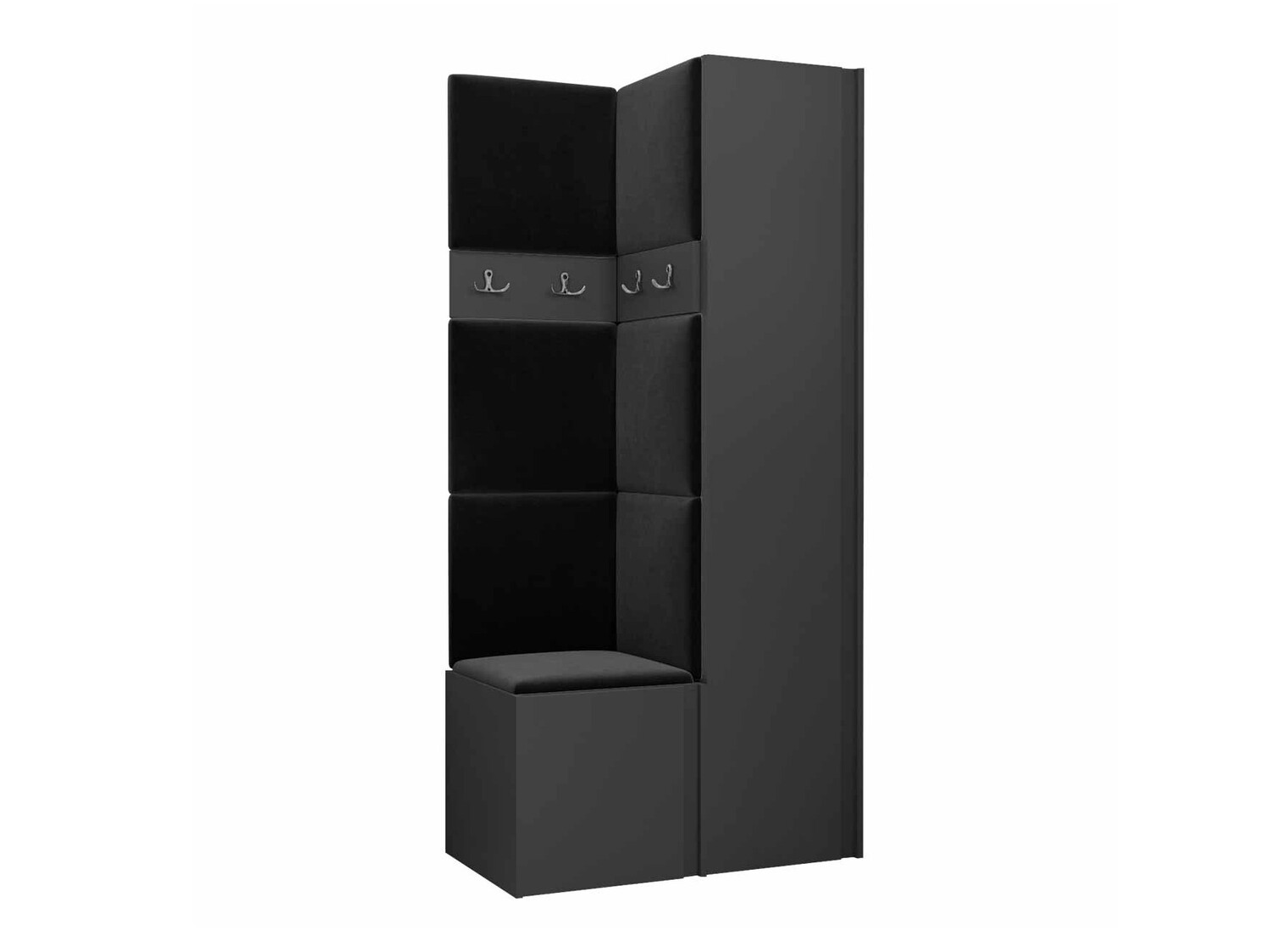 Conjunto para recibidor Pinis XXIV (Grafito)