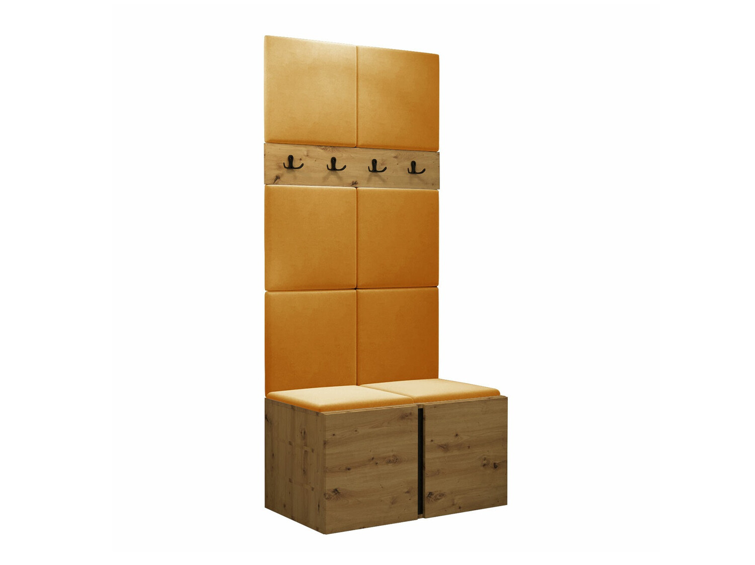 Conjunto para recibidor Hartford 267 (Roble Artisan)