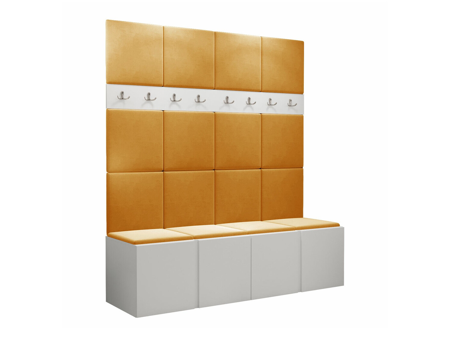 Conjunto para recibidor Hartford 268 (Blanco)