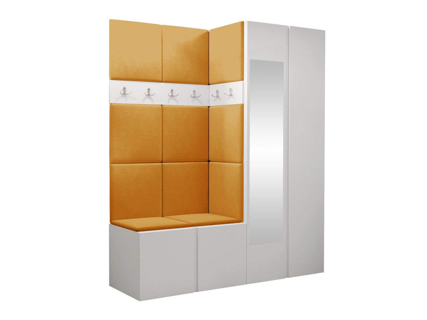 Conjunto para recibidor Hartford 278 (Blanco)