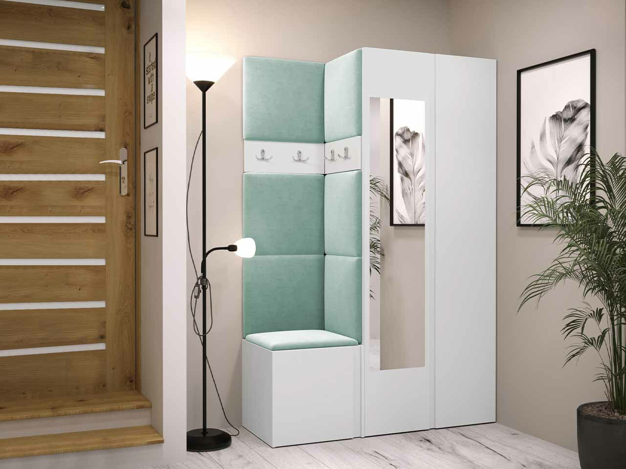 Conjunto para recibidor Hartford 350 (Blanco)