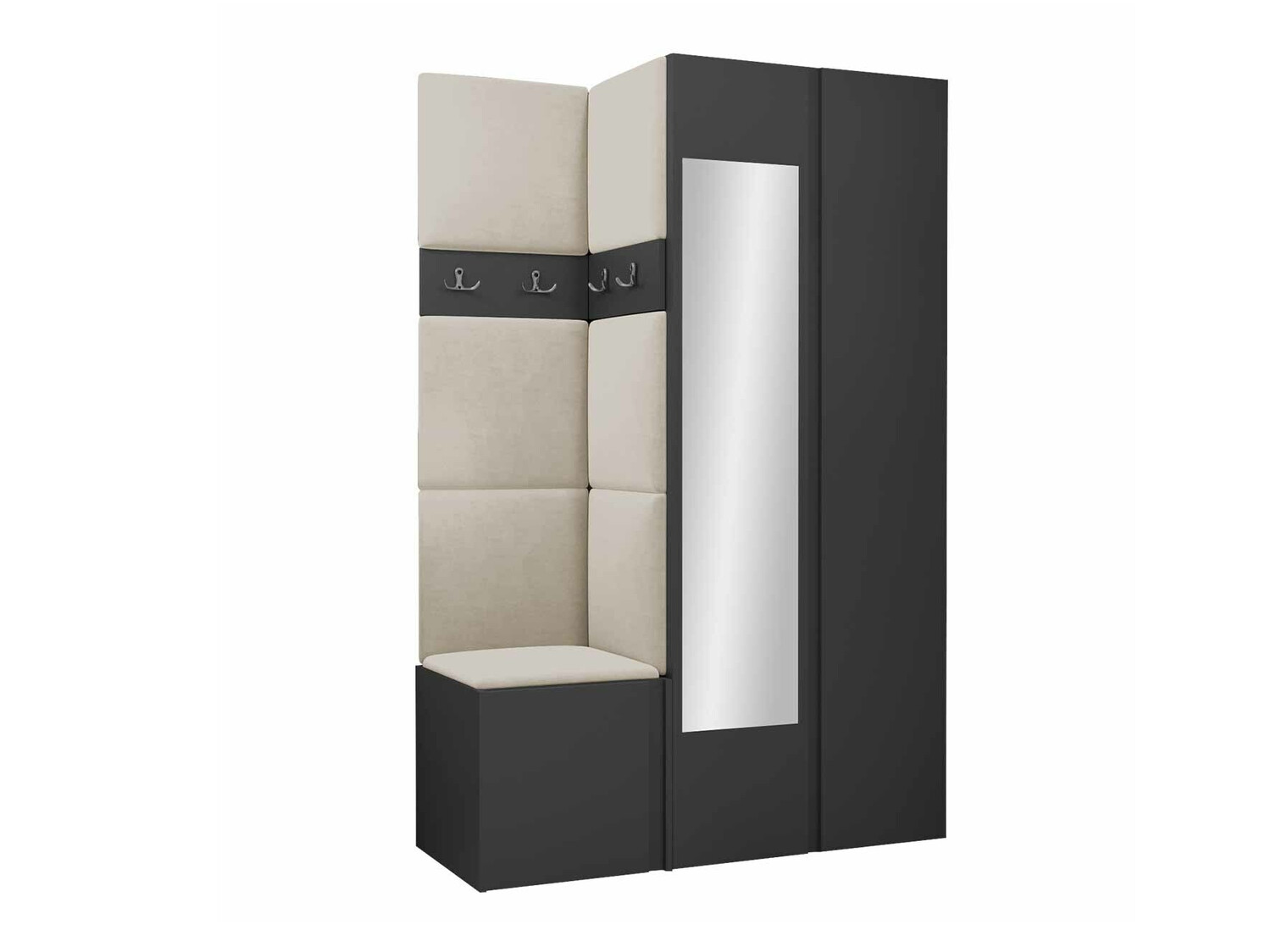 Conjunto para recibidor Hartford 350 (Grafito)