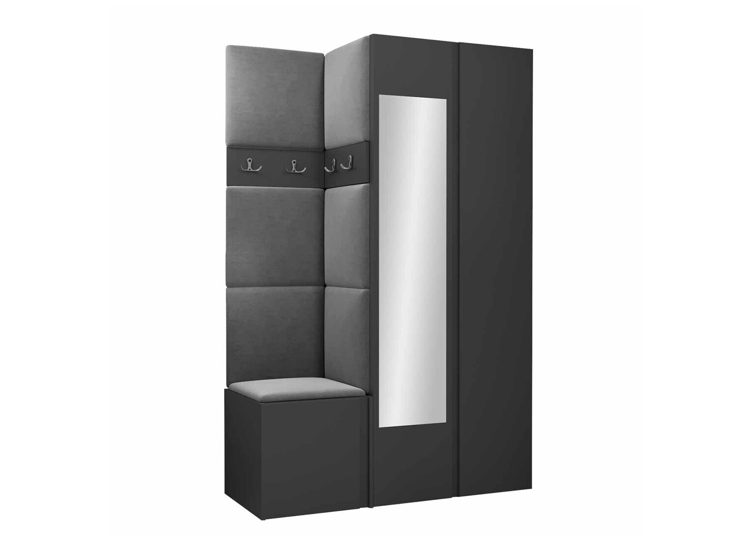 Conjunto para recibidor Hartford 350 (Grafito)