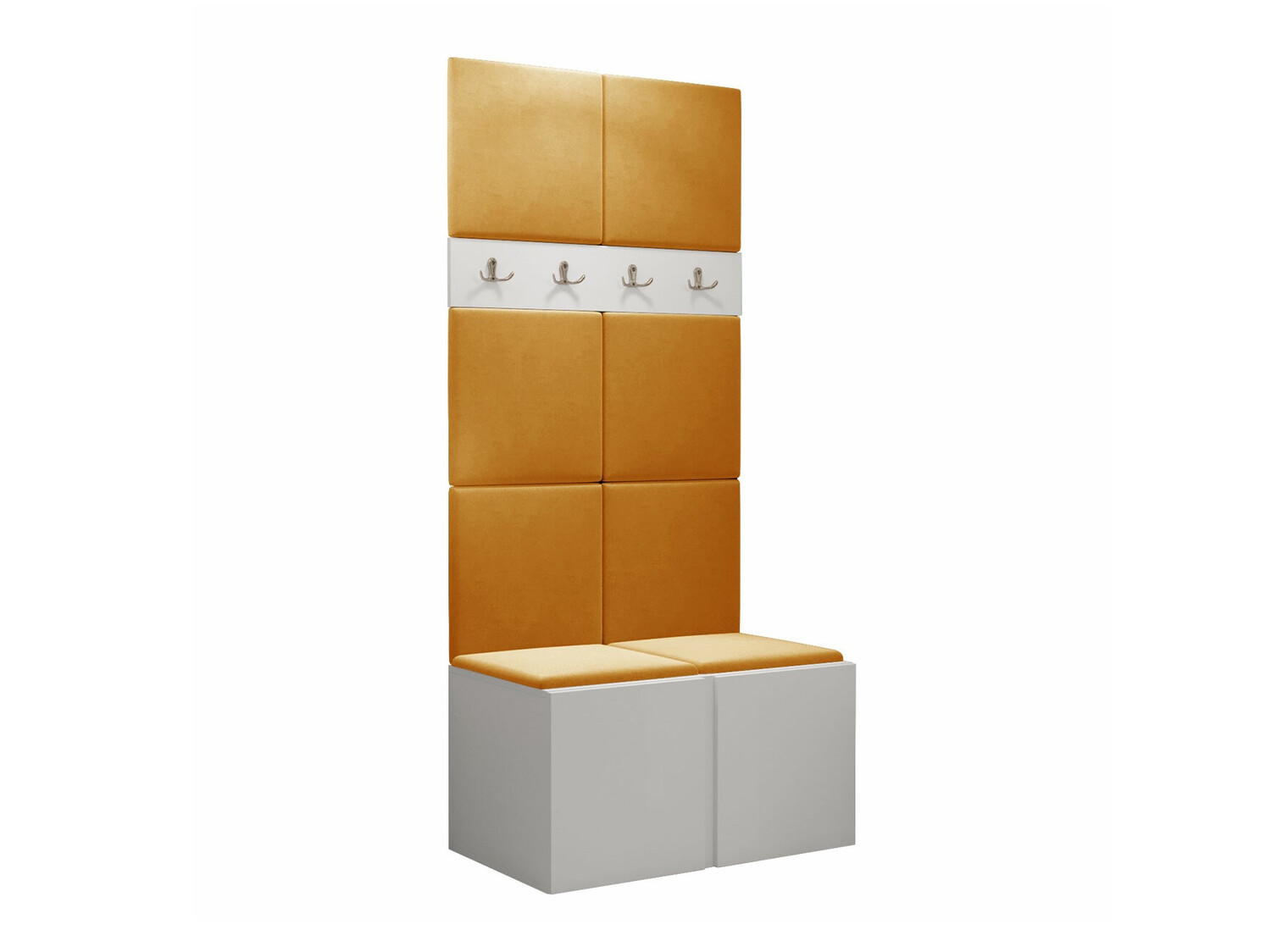 Conjunto para recibidor Pinis IV (Blanco)